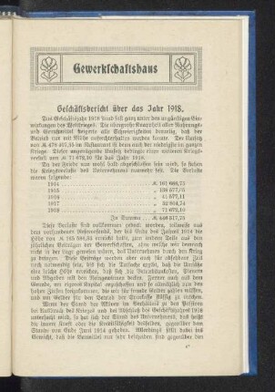 Gewerkschaftshaus.