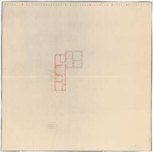 Reichsministerium für Ernährung und Landwirtschaft, Berlin-Mitte Umbau und Erweiterung: Umbau: Grundriss 2.OG 1:100