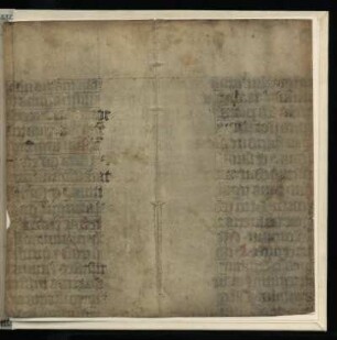 Pergamentbl. aus Homiliar (monastisch), 14. Jh.