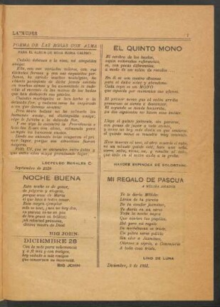 Poema de las rosas con alma : Para el álbum de Rosa María Calero