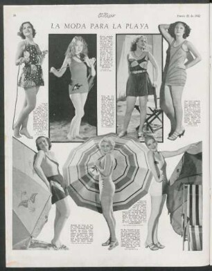La moda para la playa