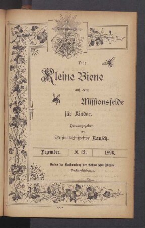 N° 12. Dezember 1896