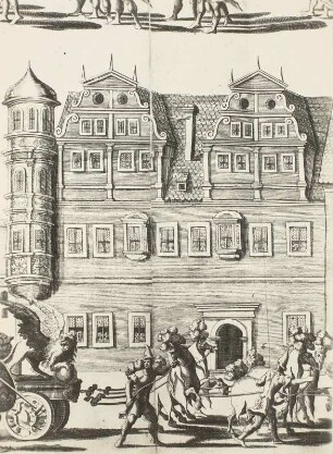 Dresden. Kreuzgasse. Fraumutterhaus