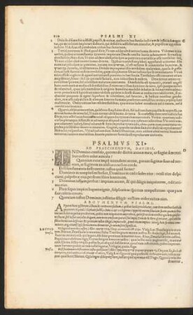 Psalmus XI. - Psalmus XX.