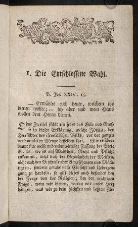 283-295, 1. Die entschlossene Wahl.