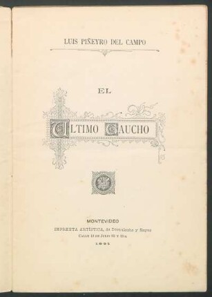 El último gaucho