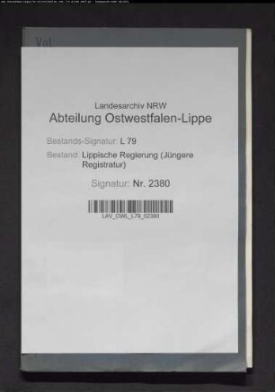 Allgemeine Ortskrankenkasse für die versicherungspflichtigen Arbeiter des Amtes Lage