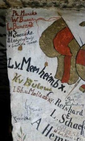 Raum 201 Nordwand Nische 15