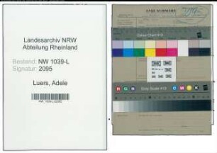 Entnazifizierung Adele Luers , geb. 00.00.0000 ()