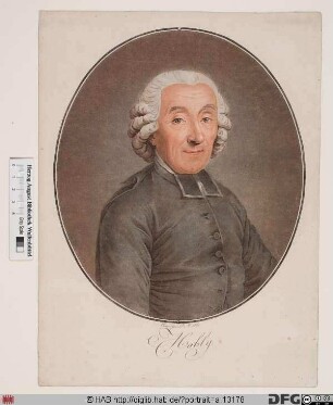 Bildnis Gabriel Bonnot de Mably
