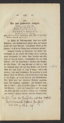 550. Der hart geschmiedete Landgraf.