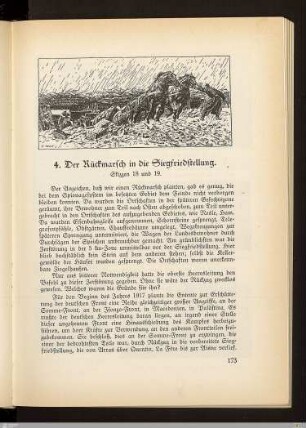 4. Der Rückmarsch in die Siegfriedstellung