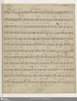 [Solo and coro:] Tenore