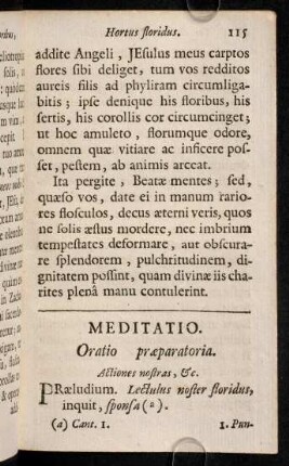 115-118b, Meditatio.