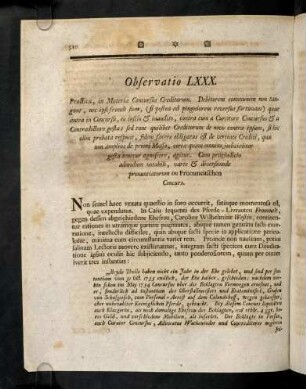 510-519, Observatio LXXX - LXXXII