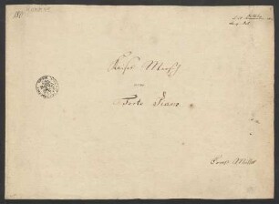 Kaiser-Marsch (Prinz-August-Grenadiermarsch); pf; F-Dur