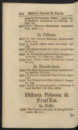 Historia Poloniae & Prussiae