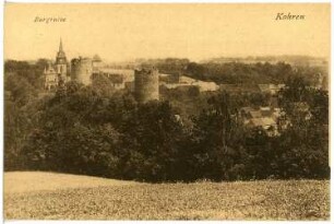 Kohren. Burgruine