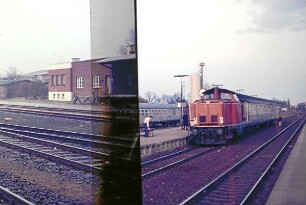 rechts: Bad Oldesloe, links: Schwarzenbek
