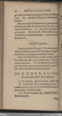 De Numeralibus