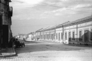 Bukarest-Braila: Pressefahrt ins Donaudelta, Vorstadtstraße