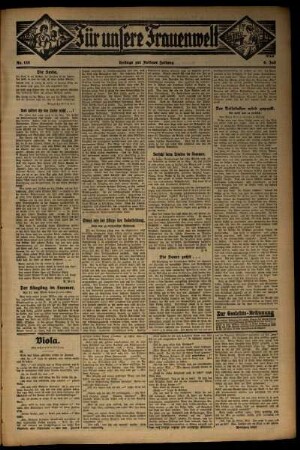 Zweite Ausgabe vom Donnerstag, den 09. Juli 1931.