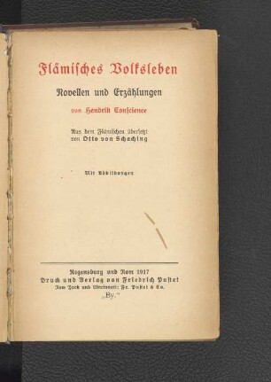Bd. 3: Flämisches Volksleben