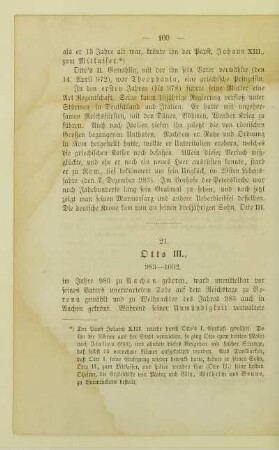 21. Otto III., 983 - 1002