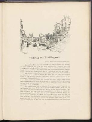 Venedig zur Frühlingszeit.