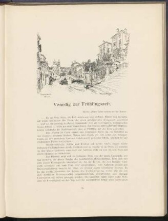 Venedig zur Frühlingszeit.