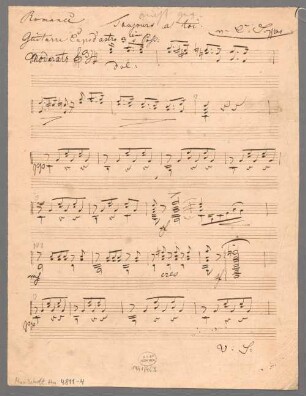Toujours a toi, guit, C-Dur, Arr - BSB Mus.Schott.Ha 4811-4 : [heading:] Toujours a toi.