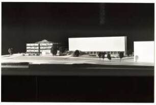Amerika-Gedenkbibliothek, Berlin-Kreuzberg Erweiterung: Modell