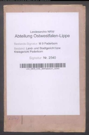 Erblasser: Nolte, Theresia: