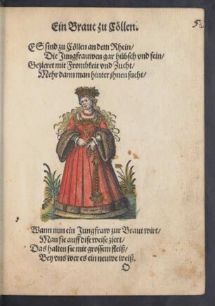 Ein Braut zu Cöllen.