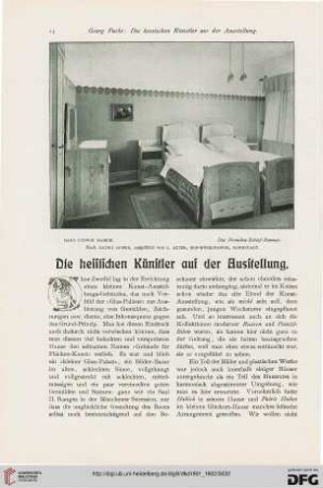 Die hessischen Künstler auf der Ausstellung