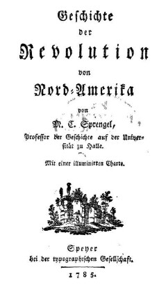 Geschichte der Revolution von Nord-Amerika