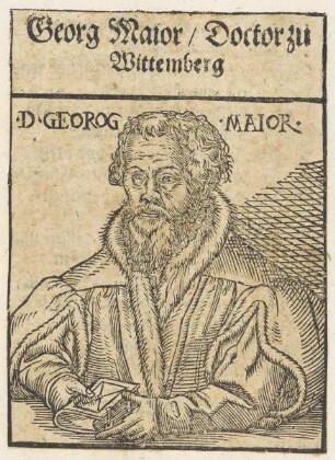 Bildnis des Georg Major