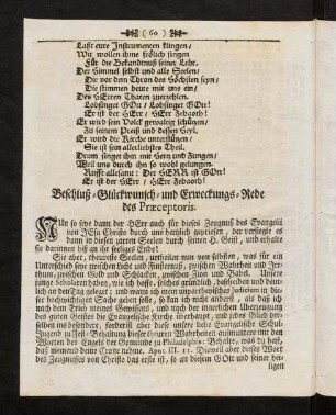 60-66, Beschluß-Glückwunsch- und Erweckungs-Rede ...