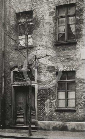 Fassade von Bürgerhaus Lastadie 19 in Danzig