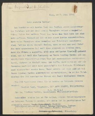 Brief an B. Schott's Söhne : 07.06.1924