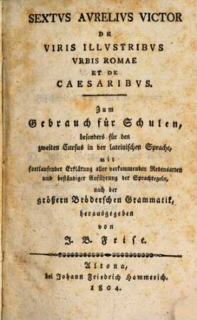 De viris illustribus Urbis Romae