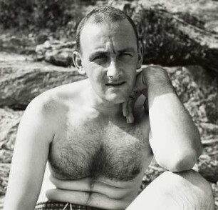 Der Fotograf Alec Steiger am Strand
