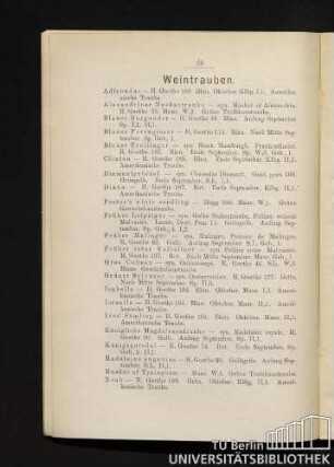 Weintrauben.