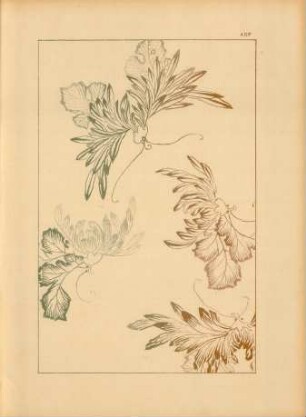 ADF [Modèle industriel. - Fleurs stylisées]