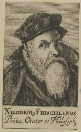 Bildnis des Nicodemus Frischlin