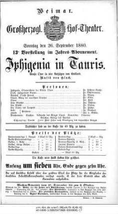 Iphigenia in Tauris