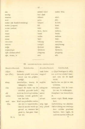 III. Beneden-Rawasch - Nederlandsch