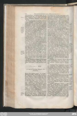 Caput. XXII. De Imperio Turcorum Osmanico, sive Othmanico.