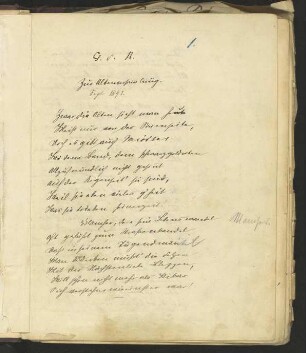 1-109, vorwiegend Schriftstückzählung, Gazette du Roi