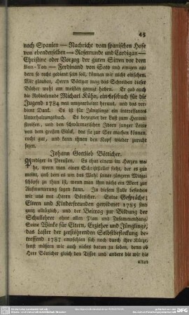 Johann Gottlieb Bötticher